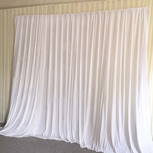 2024 tela de satén barata boda fiesta telón de fondo cortina fiesta de cumpleaños escenario Fondo DIY decoración Textiles - Product Image 1