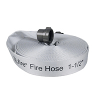 Tuyau d'incendie plat flexible en PVC NST/NPT/NH/BST avec raccords NH, accessoire d'équipement de lutte contre l'incendie