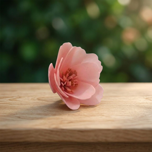 Flor Seca Rosa Redonda Decorativa, Realista, para Interiores y Exteriores, Adorno para Sala de Estar, Todas las Temporadas - Product Image 2
