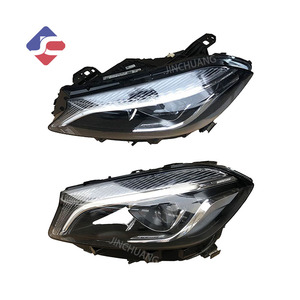Faro delantero de alta calidad adecuado para 13-18 años <span class=keywords><strong>Mercedes</strong></span> Benz Clase A W176 faros LED <span class=keywords><strong>A180</strong></span> A45 A200 A220 conjunto de Faros - Product Image 1