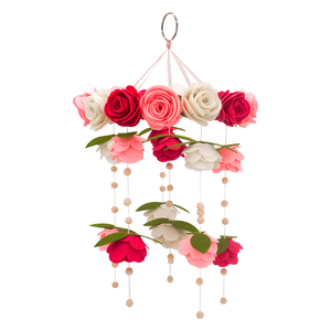 Mobile en feutre pour enfants, Roses à suspendre, pour la chambre d'enfant, nouveau-né - Product Image 3