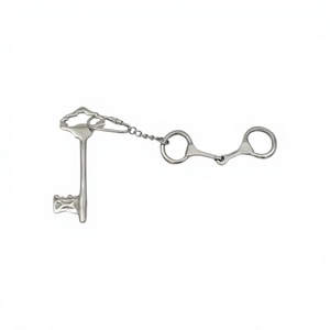 Horse Bit Keyring Equestrian Style Decorative <b>Metal</b> Crafts Wholesale <b>Key</b> Rings Gifts Item Cheap price <b>Metal</b> <b>Key</b> <b>Chains</b> Polished - Product Image 1