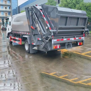 Camión de Compresión de Basura con Motor Diésel ISUZU KV100 4x2, Vehículo de Recolección y Eliminación de Residuos - Product Image 5