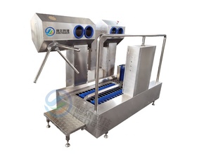 Station de nettoyage hygiénique électrique d'usine avec lave-botte et nettoyeur de semelle de <span class=keywords><strong>chaussures</strong></span> <span class=keywords><strong>Tourniquet</strong></span> automatique État neuf - Product Image 6