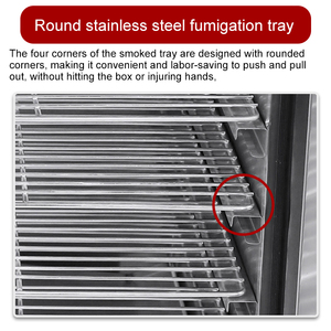 เครื่องรมควันไก่แบบอัตโนมัติปลาปรุงสุกและเตาอบสูบบุหรี่ผลิตจากประเทศจีน - Product Image 3