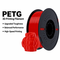 Filament PETG 1,75 mm en promotion, bobine de 1 kg, compatible universellement avec les imprimantes de bureau