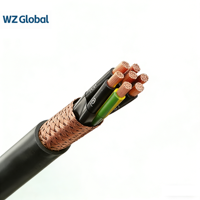 Cable de Construcción de Alambre, Cable de Cobre |   Cable de Control de Cobre Libre de Oxígeno para Subestaciones de Baja Tensión, Aislamiento LSZH, 1000V, Modelo 1Z1C7Z1-K