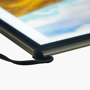 เมนูร้านอาหารในหลอดไฟกล่องเมนูเบอร์เกอร์นำแผงเมนูในที่มีแสง - Product Image 4