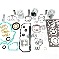 Kit de Reparación de Motor para TAD1170VE TAD1172VE, Kit de Juntas de Anillos de Pistón y Revestimiento de Cilindro para A25G A30G A30F A25F 22235061