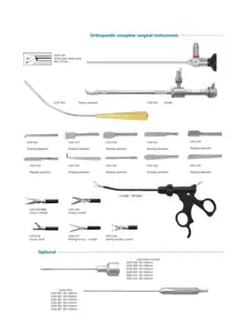 प्लास्टिक सर्जरी साधन/स्तन सर्जरी म्यान के साथ एंडोस्कोप - Product Image 4