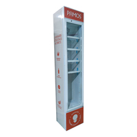 Vitrine en verre sur mesure Oumeite avec éclairage LED pour présentation en magasin