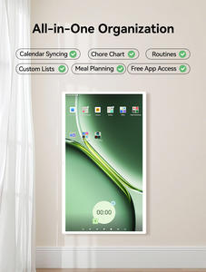 Calendario Digital de Pared con Pantalla Táctil Full HD de 21.5/32 Pulgadas, Reloj Electrónico Inteligente Semanal con Notificaciones de Alarma para Niños, Uso en Interiores 1 - Product Image 1