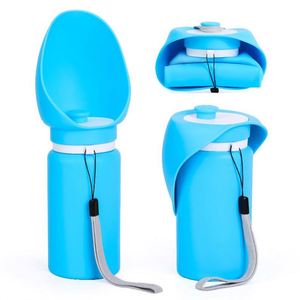 Botella de Agua Portátil para Perros 2 en 1, Dispensador de Agua Plegable a Prueba de Fugas, Taza de Viaje de Grado Alimenticio para Paseos y Senderismo, Regalo - Product Image 2