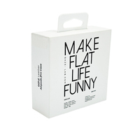 Boîte d'emballage en PVC transparent personnalisable avec matériaux recyclés pour écouteurs - Impression UV personnalisée et options de logo