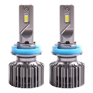 Sanvi Auto Mini Head Light H1 Led Headlight Bulbs H4 H11 Fan 16000Lm 100w HB3 Auto C6 3 Heat Pipe H7 Led H4 LED Headlights - Product Image 1