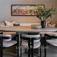 Chaises en bois d'occasion de qualité supérieure, design personnalisé, pour restaurant, ensemble de salle à manger durable, 4 chaises carrées en bois