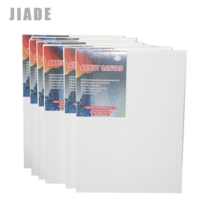 <span class=keywords><strong>Lienzos</strong></span> <span class=keywords><strong>grandes</strong></span> <span class=keywords><strong>para</strong></span> <span class=keywords><strong>pintar</strong></span> 36x48 pulgadas Triple imprimado sin ácido 100% algodón lienzo estirado lienzo grande en blanco <span class=keywords><strong>para</strong></span> pintura al óleo - Product Image 4