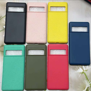 Neue Produkte Umwelt freundliche Weizens troh TPU Stoß feste abbaubare Telefon hülle für Google Pixel 6 Pro - Product Image 1