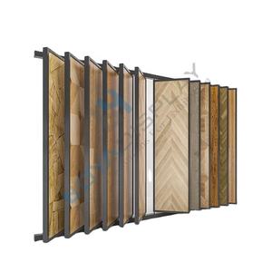 Tùy chỉnh kích thước biểu tượng kim loại hình nền gỗ mẫu đứng cửa gỗ trang-biến tầng Rack hiển thị - Product Image 4