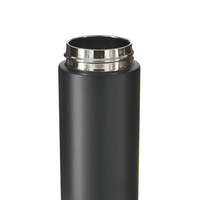 Bouteille isotherme en acier inoxydable à double paroi, design élégant, avec sac de transport, tasse isotherme portable