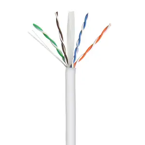 솔리드 UTP 이더넷 케이블 RJ45 CCA 벌크 네트워크 LAN 와이어 RJ45 이지 풀 박스 305M UTP Cat6 1000ft / 305m 벌크 이더넷 LAN 케이블