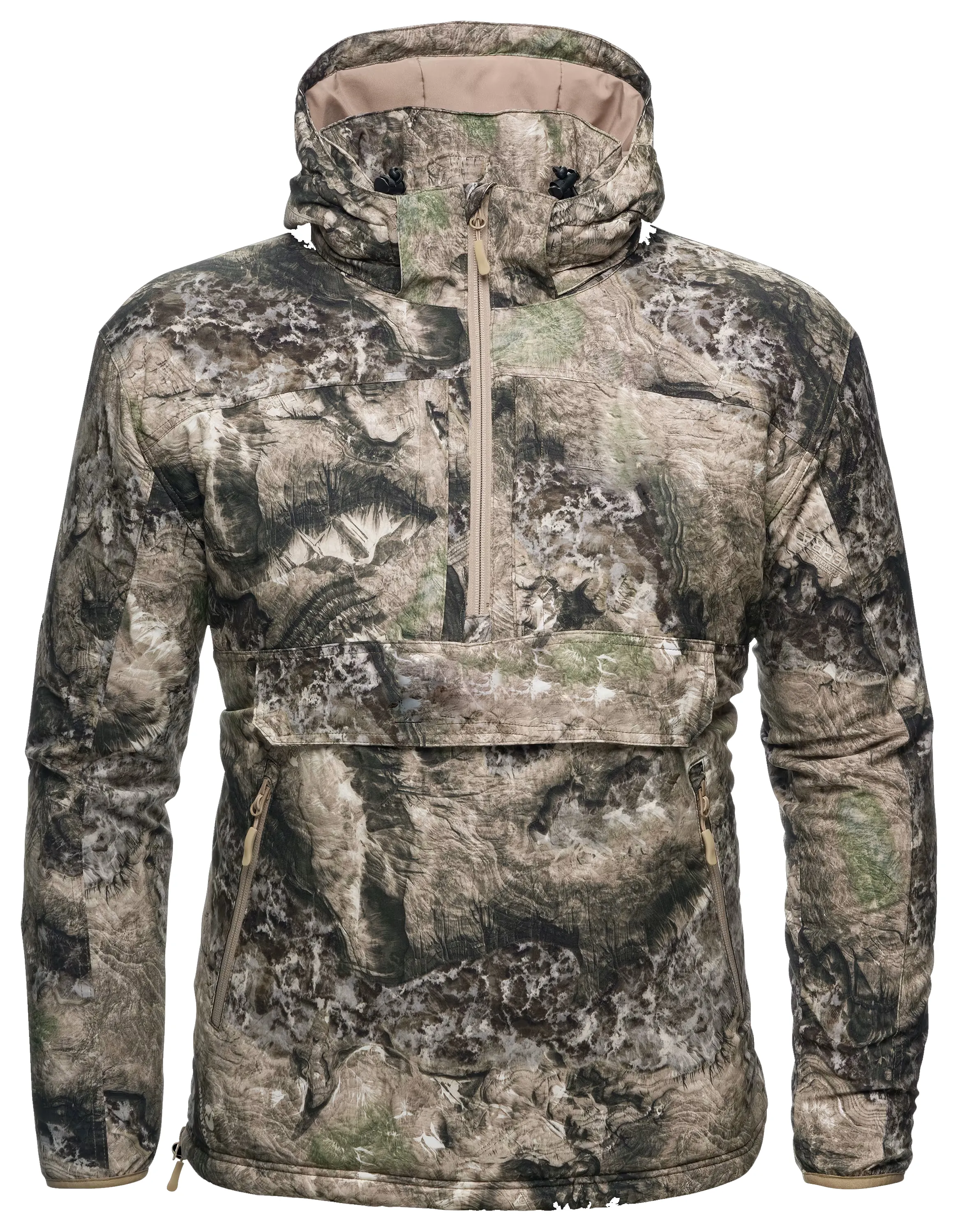 Chaqueta Predator al aire libre para hombres caza invierno hombres usan ropa tranquila chaqueta impermeable con capucha