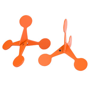 Objetivo Rodante de Alta Visibilidad Naranja de 4 Lados, 2mm/4mm Opcional, Accesorios para Práctica de Tiro con Tirachinas - Product Image 2