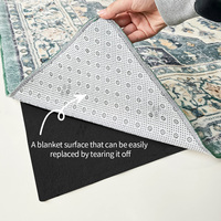 Tapis antidérapant Double couche imperméable à l'eau extra large tapis amovible lavable antidérapant tapis pour tous les étages