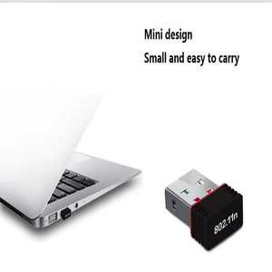 อะแดปเตอร์ไวไฟ 150Mbps ราคาประหยัด ชิปเซ็ต RTL8188 มินิ USB 2.0 การ์ดไวไฟไร้สาย 802.11n อะแดปเตอร์ Carplay ไร้สาย - Product Image 3