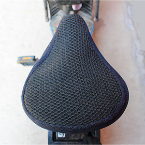 Funda de asiento 3D Honeycomb para bicicletas eléctricas, diseño de media malla en negro y cinco colores - Product Image 2
