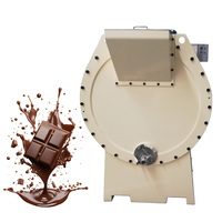 Machine de raffinage et de conchage automatique de chocolat de petite capacité, 380V, garantie 1 an, du grain à la tablette, pour boulangerie et laboratoire