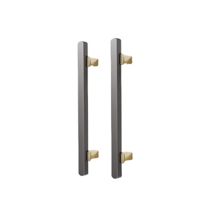 Vente directe nouvelle mode quincaillerie meubles poignées de traction noires pour armoires de cuisine et commodes utilisation simple dans la chambre à coucher - Product Image 1