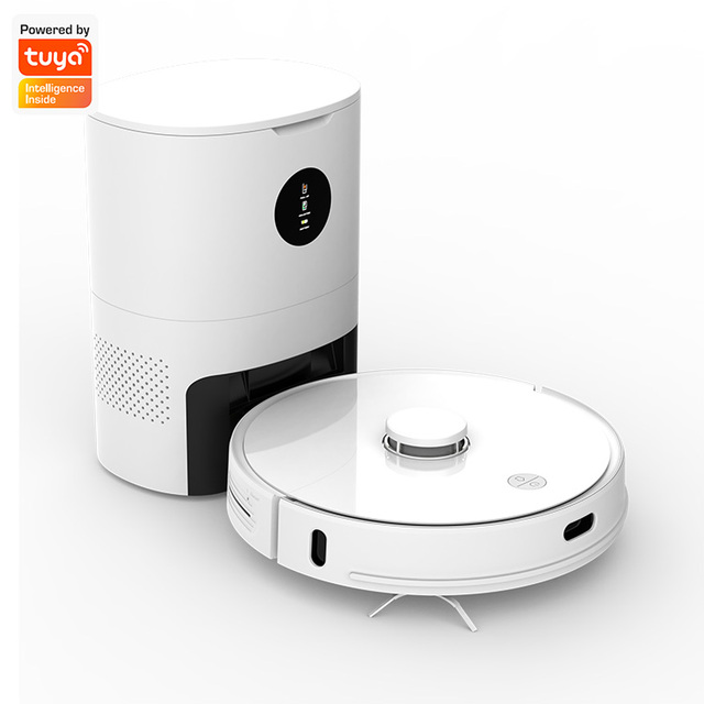 Suction Electric Automatic Robotic Cleaner Mopping Robot Vacuum Cleaner 2022 Hot Sale 2700pa 50 Battery Brushless Motor 6 Hours