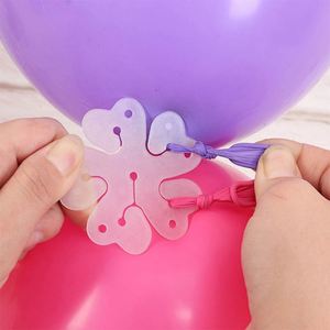 Clips de scellage en forme de fleur pour ballons, idéaux pour les arches de ballons, fournitures de fête en gros - Product Image 3