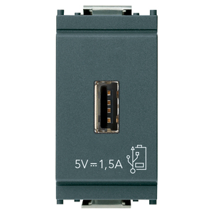 USB Power Supply Unit <b>5V</b> 1.5A Gray 1M - Product Image 1