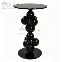 Ensemble de table et chaises de bar en métal pour hôtel et restaurant, mobilier de fête, durable, vente en gros