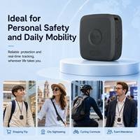 Traceur GPS 4G portable certifié IP54 pour personnes âgées, enfants et animaux domestiques, avec température d'exploitation de -20 à 55°C et sécurité personnelle