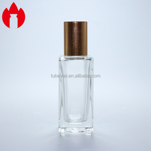 10ml Rỗng rõ ràng vuông mỹ phẩm tinh dầu cuộn trên chai thủy tinh lọ - Product Image 6