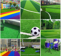 Outdoor-Sport Kunstrasen-Teppich Fitness-Studio Rasen Gummi-Fußballfeld Kunstrasen Fußball Synthetisches Gras
