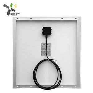 Directo de fábrica monocristalino solar 50 W panel solar 12V 50 vatios placa solar para cámara CCTV - Product Image 6