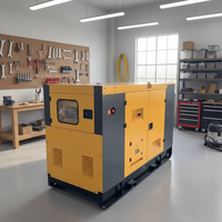 Générateur diesel sans balais à haute efficacité en cuivre pur 100 kW 120 KVA triphasé refroidi par eau 50Hz 60Hz groupe électrogène silencieux