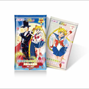 Cartes de jeu de collection Sailor Moon CCG originales, anime, fantastique, magie, belle fille, Tsukino Usagi, jeu de cartes de collection de cristal, cadeaux - Product Image 4