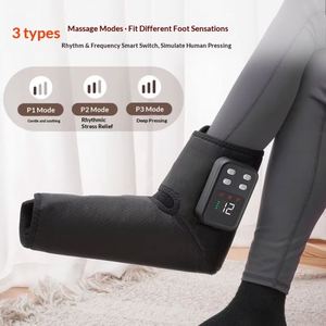 Heated <b>Vibration</b> Foot Massager with Wireless <b>Remote</b> <b>Control</b>, Hot Compress Foot Therapy Machine for Ankle & Joint Pain Relief - Product Image 3