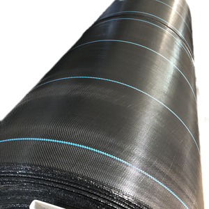 UV ile HDPE siyah renk tarım anti çim zemin örtüsü zemin örtüsü malç kumaş - Product Image 1
