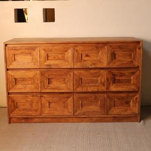 Meuble d'appoint moderne en bois massif, bois d'aulne, bois de cerisier, teck africain, durable, sur mesure, pour le rangement dans le salon - Product Image 1