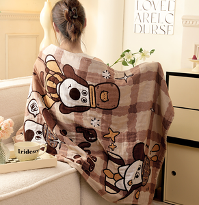 <span class=keywords><strong>Toalla</strong></span> <span class=keywords><strong>de</strong></span> Baño Rectangular <span class=keywords><strong>de</strong></span> Cuatro Capas <span class=keywords><strong>de</strong></span> Algodón 100% Puro <span class=keywords><strong>de</strong></span> Secado Rápido con Estampados <span class=keywords><strong>de</strong></span> Dibujos Animados para Uso Familiar en el Hogar, Mejora la Experiencia del Baño - Product Image 1