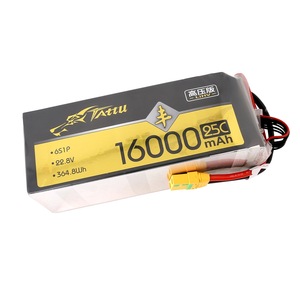 Batterie RC Li-polymère 22,2V 6S 25C TATTU Originale 10000mAh 12000mAh 16000mAh 22000mAh pour UAV Agricole - Product Image 2
