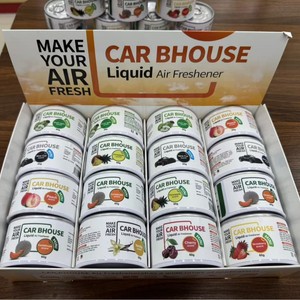 Désodorisant pour voiture 60g, mini, portable, parfum naturel pour la maison et la voiture - Product Image 5