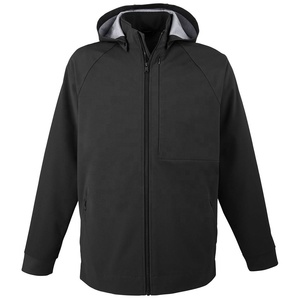 Vêtements d'automne et d'hiver, veste softshell à capuche pour homme, veste softshell décontractée, tissu doux, vêtement de tous les jours, veste softshell d'hiver - Product Image 2