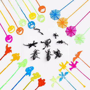 Halloween Créatif Élastique Palm Toile D'araignée Citrouille Fantôme Escalade Mur <span class=keywords><strong>Jouet</strong></span> Rétractable pour Trick Treat <span class=keywords><strong>Jouet</strong></span> Transfrontalier Animaux - Product Image 1